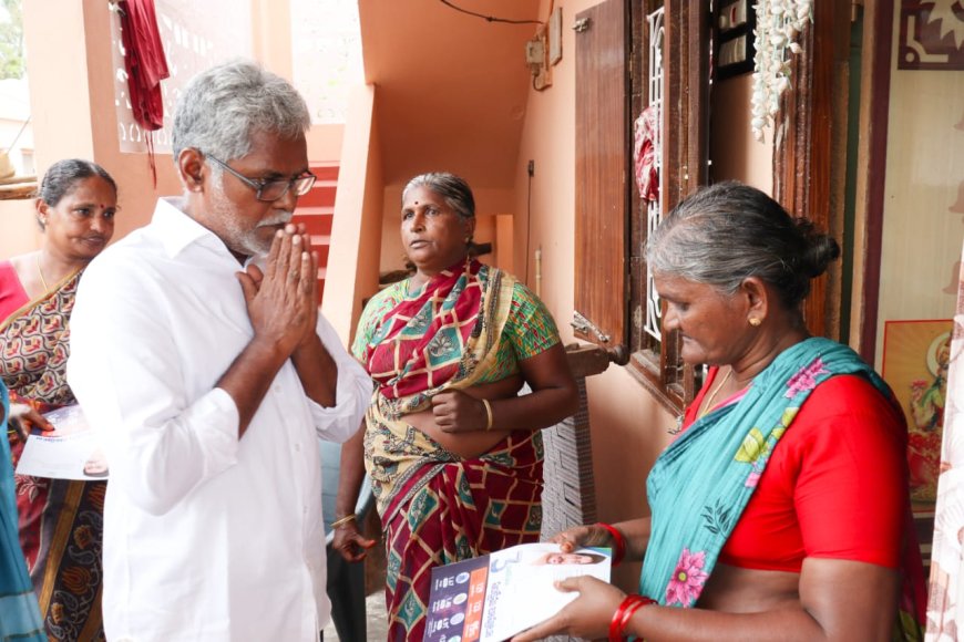 దాచవరం గ్రామంలో గడపగడపకు -మన ప్రభుత్వం కార్యక్రమం